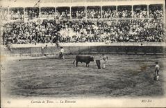 CPA Corrida Course de taureaux La Estocada 