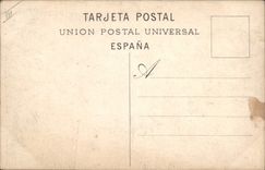 Postal Corrida Corrida de toros Pasando de Muleta