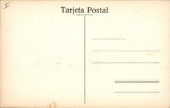 Postal Corrida Corrida de toros Una cogida