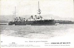 CPA Bateau de Guerre Sully Croiseur cuirasse 