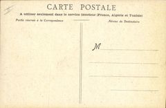 Vintage Postcard Warship Sully Croiseur armours