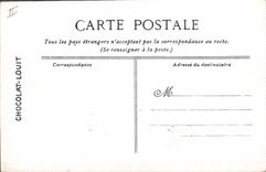 Vintage Postcard Warship Suffren Armours 1st class