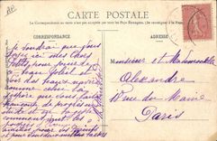 CPA Bateau de Guerre La Sarbacane Contre torpilleur Inspection a bord 