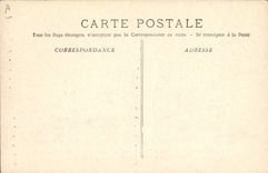 Vintage Postcard Warship Suffren Cuirasse has in chief turrets beating house of the admiral Touchard Ordering squadron of the Mediterranean