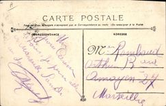 CPA Bateau de Guerre Suffren Cuirasse d'escadre 