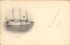 CPA Bateau de Guerre Le Surcouf 