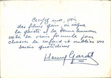 Modern Postcard Cinema Henry Garat