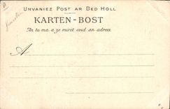 CPA Folklore Concarneau Sardiniere attendant l'arrivee des bateaux 