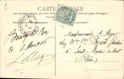 CPA Folklore St Malo Une riche paysanne 