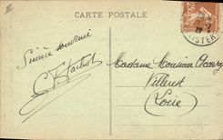 CPA Folklore Plougastel Daoulas Costume de mariage 