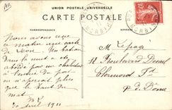 CPA Folklore Bretagne Costume de Ploare Environs de Douarnenez 