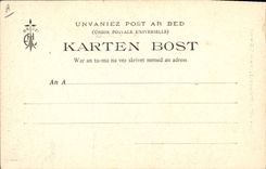 CPA Folklore En priere Jeune fille de Pont L'Abbe 