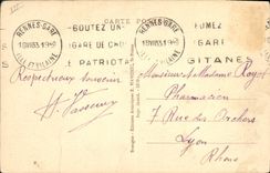 CPA Folklore Bretagne Sur le sommet du Meme Hom 