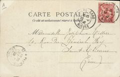 CPA Folklore Jeune fille de Pont L'Abbe 