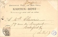 CPA Folklore Jeune fille de Pont Aven 