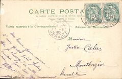 CPA Fantaisie Fleurs (en relief) 