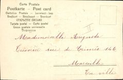 CPA Fantaisie Fleurs Trefles 