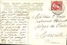 Vintage Postcard Fantaisie Children Windmill