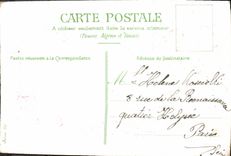 CPA Fantaisie Fleurs Oiseaux 