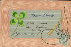 CPA Fantaisie Fleurs 