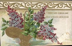 CPA Fantaisie Fleurs 