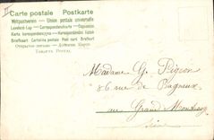 CPA Fantaisie Fleurs Poisson 1er Avril 