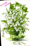CPA Fantaisie Fleurs Muguet 