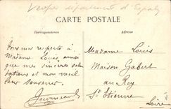 CPA Dentelle Dentelliere d'Espaly 