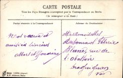 CPA Fantaisie Fleurs Main 