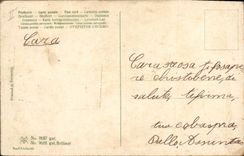 CPA Fantaisie Fleurs Main 