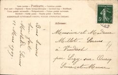 CPA Fantaisie Fleurs Main Muguet 