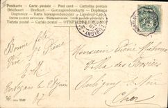 CPA Fantaisie Fleurs Main 