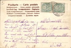 CPA Fantaisie Fleurs Main 