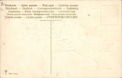 CPA Fantaisie Fleurs Main 