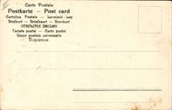 CPA Fantaisie Fleurs Main 