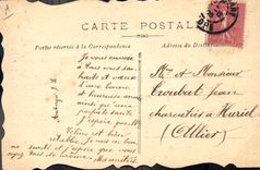 CPA Fantaisie Fleurs Main 