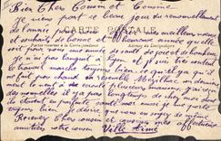 CPA Fantaisie Fleurs Main 