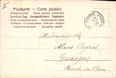 CPA Fantaisie Fleurs Main 