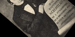 CPA Jean Baptiste Schwilgue Auteur de l'hrologe astronomique 