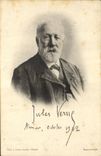 Vintage Postcard Jules Verne