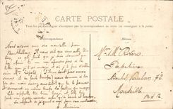 CPA Cheval Equitation Hippisme Toulon Mourillon Boulevard Bazeilles Ecuries de l'infanterie coloniale Militaria