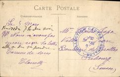 CPA Cheval Equitation Hippisme L'armee des Indes Le pansage des chevaux Militaria