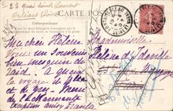 CPA Cheval Equitation Hippisme Fontainebleau Raid National Hippique Militaria TOP