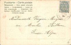 CPA Fantaisie Fleurs Annee 1905 Trefles 