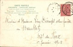 CPA Fantaisie Fleurs Annee 1905 Trefles 