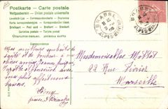 CPA Fantaisie Fleurs Annee 1906 Enfants Bebes 