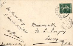 CPA Fantaisie Fleurs Annee 1911 Enfant 