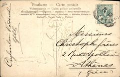 CPA Fantaisie Homme Calendirer 