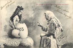 CPA Fantaisie Enfant Annee 1902 1903 