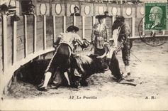 CPA Corrida Course de taureaux Muerte del Toro 